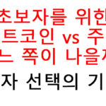 비트코인 vs 주식, 어떤 선택이 더 나을까?