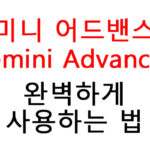 구글 제미니 어드밴스드(Gemini Advanced) 완벽하게 사용하는 법